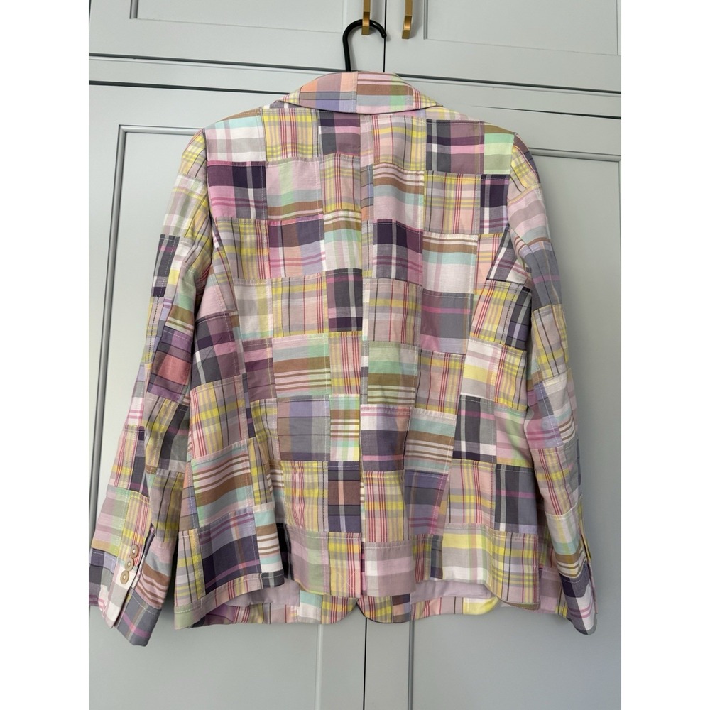 Brooks Brothers Plaid Pastel Blazer‎ Jacket 12 NWT Derby Heritage Polo Easter - Picture 5 of 8